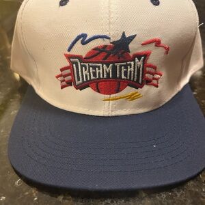 Dream Team White and Blue Cap. New dead stock.